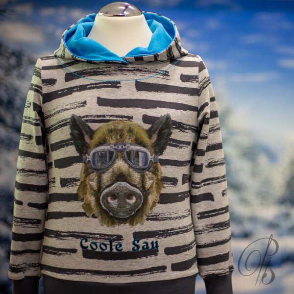 Kinderpullover/ Kapuzensweatshirt COOLE SAU