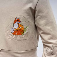 Girly Sweater Fuchs mit langen Ärmeln