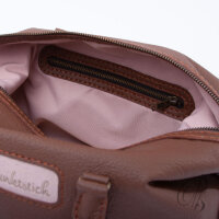 Damen-Handtasche „Dr. Bag“ aus Leder mit Reißverschluss